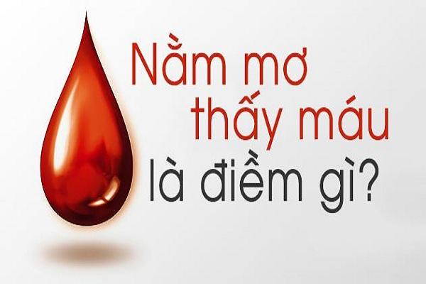 Máu dính trên quần áo trong giấc mơ